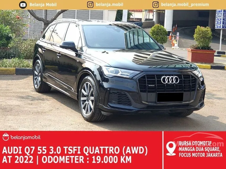 Jual Mobil Audi Q7 2022 TFSI Quattro 3.0 di DKI Jakarta Automatic SUV Hitam Rp 1.675.000.000