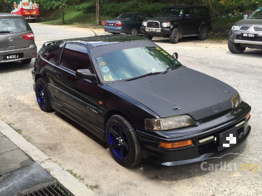 Honda Crx 1993 Si 1 6 在 State Manual手动挡hatchback Black 于 价格 Carlist My