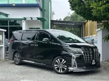 DIRECT OWNER 2022 Toyota Alphard 2.5 SC FULL SPEC MODELLISTA BODYKIT SUNROOF JBL SOUND SYSTEM ROOF MONITOR SURROUND CAM DIM BSM LEATHER PILOT SEAT