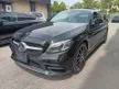 Recon 2018 MERCEDES BENZ C180 AMG COUPE 1.6 TURBOCHARGE FREE 5 YEARS WARRANTY - Cars for sale