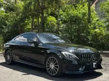 2017 Mercedes-Benz AMG C43 3.0 4MATIC Coupe (Armytrix Catback, Low Mileage)