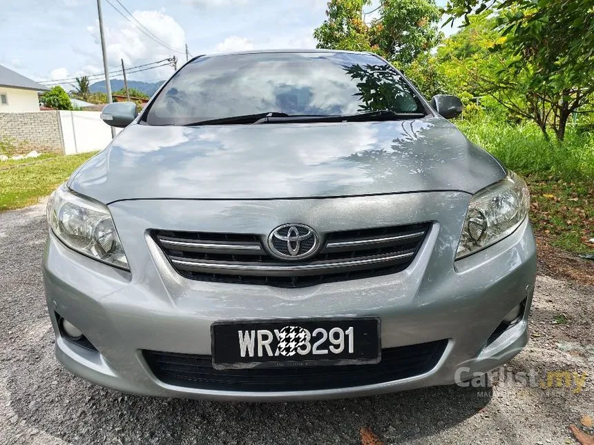 2008 Toyota Corolla Altis G Sedan