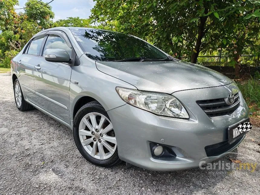2008 Toyota Corolla Altis G Sedan