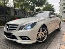 2010 Mercedes-Benz E250 1.8 AMG SPORT COUPE PERFECT ORIGINAL CONDITION VIP OWNER NICE NUMBER