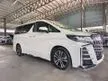 Recon 2019 Toyota Alphard 2.5 G SC MPV SUNROOF DIM BSM 3LED LOW MILEAGE UNREG
