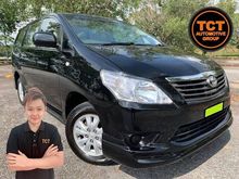 2013 Toyota Innova 2.0 E FULL LEATHER SEATS , FULL BODYKIT , FREE WARRANTY MPV