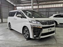 2019 Toyota Vellfire 2.5 ZG (SUNROOF,3 LED,UNREG)