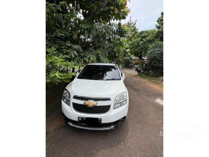 Jual Mobil Chevrolet Orlando 2016 LT 1.8 di Banten Automatic MPV Putih Rp 135.000.000