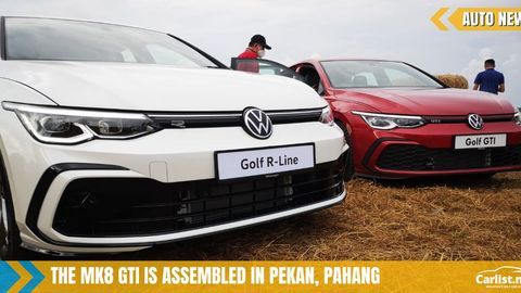 A Suprise Appearance Of The CKD Mk8 GTI Confirms That It Is The First GTI To Be Built Outside Of Wolfsburg