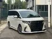 Recon 2024 Toyota Alphard 2.5 Z MPV NEW MODAL AGH40, 4CAM, ROOF MONITOR, DIM, HUD, BSM, MODELLISTA BODYKIT, SIDE STEP UNREG