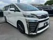 Recon 2019 Toyota Vellfire 2.5 Z A SUNROOF/ALPINE SET - Cars for sale