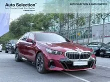 2024 BMW i5 eDrive40 M Sport - Genuine Mileage Included 5 Years BSRI 8 Years High Voltage Battery Warranty