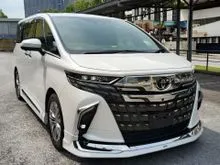 2025 Toyota Alphard 2.5Z GRADE 4.5A // JBL // Genuine LOW MILEAGE // LIKE NEW CAR // ORIGINAL MODELLISTA // PM for Special Price