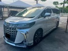 2021 Toyota Alphard 2.5 SC (A) FULL LOADED FULL SPEC SUNROOF MODELISTA KIT JBL 360CAMERA DIGITAL INNER MIRROR BLIND SPORT NEW FACELIFT