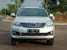 Fortuner 2.5 G Matic Diesel 2012 Tdp 15jt