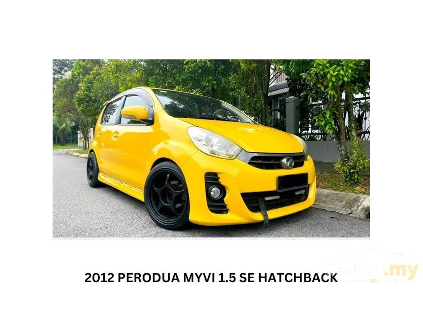 2012 Perodua Myvi SE Hatchback