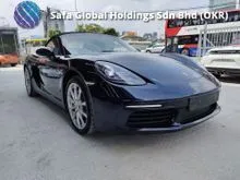 2017 Porsche 718 2.0 Boxster Convertible (CHEAPEST PRICE IN TOWN) UK SPEC /PDK /19 INCH RIMS /UNREG
