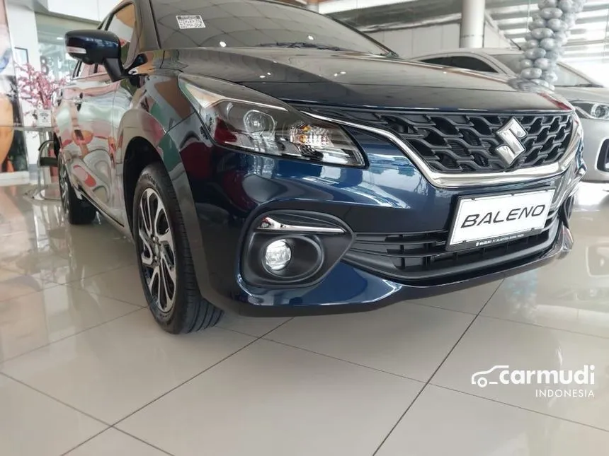 Jual Mobil Suzuki Baleno 2024 1.5 di Banten Automatic Hatchback Biru Rp 253.900.000