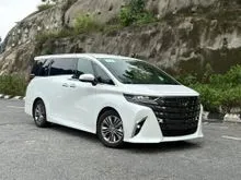 2024 Toyota Alphard 2.5 Z 7-Seater MPV Sunroof Cun Roof Monitor