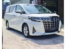 2022 Toyota Alphard 2.5 G X MPV DIM BDM Sunroof