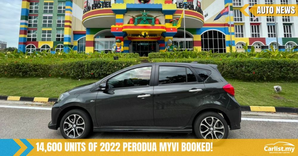 2022 Perodua Myvi Receives 14,600 Bookings! 