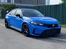 2022 ORI 12K KM BOOST BLUE FL5 DIGITAL METER BSM ALCANTARA STEERING APPLE CAR PLAY Honda Civic 2.0 Type R Hatchback UNREG