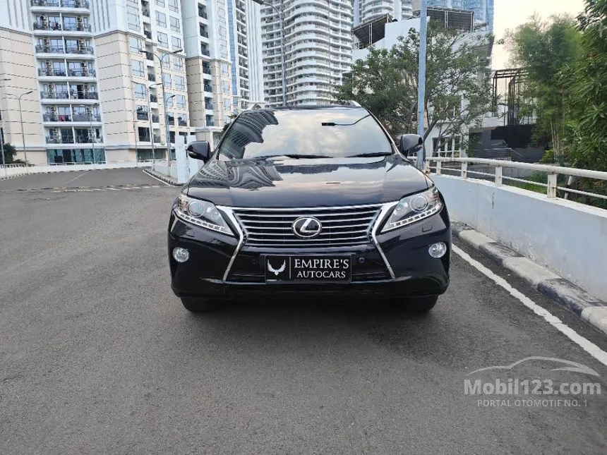 Jual Mobil Lexus RX270 2014 RX270 2.7 di DKI Jakarta Automatic SUV Hitam Rp 319.000.000