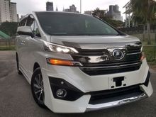 2015 Toyota Vellfire 3.5 Executive Lounge =NO GST=NO SST= EL Premium Selected Unit