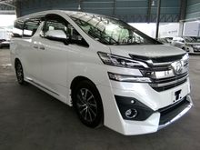 TOYOTA VELLFIRE EXECUTIVE LOUNGE 3.5L UNREGISTER 2016 JAPAN SPEC FULLY LOADED