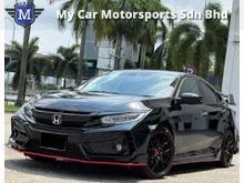 2021 HONDA CIVIC 1.5 TCP FC (A) PREMIUM i-VTEC / FULL SPEC / TYPE-R FK8 BODYKIT / LEFT SIDE MIRRIOR MULTI VIEW CAM/ SPORT RIMS / PUSHSTART / R CAM