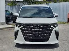 PROMO Unreg 2025 Toyota Alphard 2.5 Z Modelista MPV white Full Spec with JBL SOUND SYSTEM/ ROOF MONITOR/ SIDE STEP/ HUD/ ADVANCE DRIVE/ DIM/ BSM