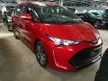 Recon Unreg Recon 2018 Toyota Estima 2.4 Aeras Premium 7 Seat MPV RED LOW Mileage - Cars for sale