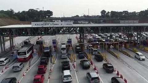 Hampir 720.000 Kendaraan Sudah Masuk Jakarta via Tol