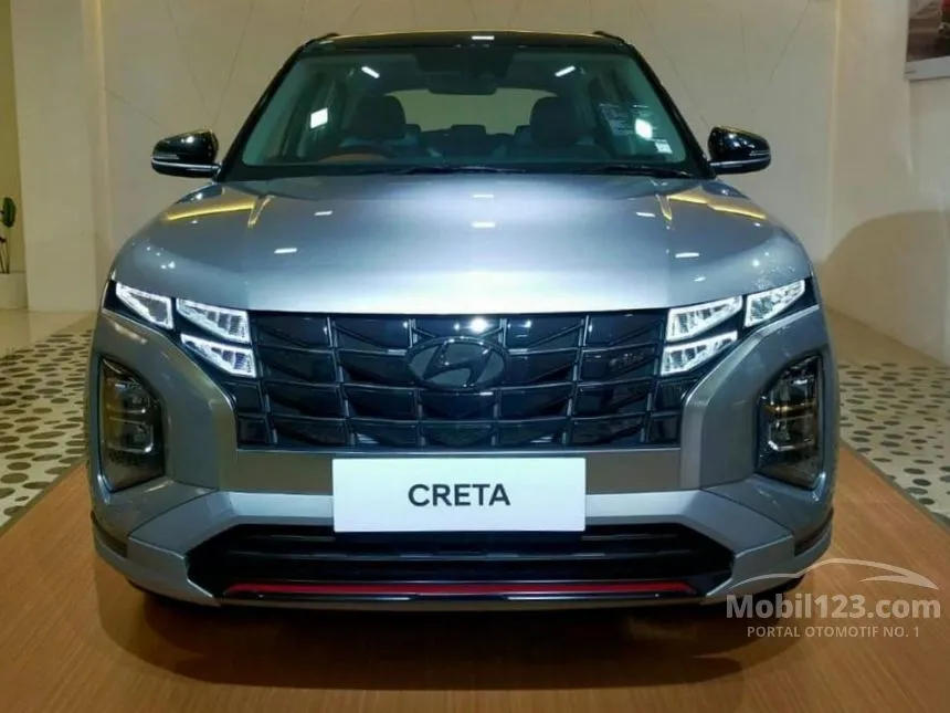 Jual Mobil Hyundai Creta 2024 Prime 1.5 di Banten Automatic Wagon Silver Rp 386.800.000