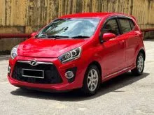2015 Perodua AXIA 1.0 Advance Hatchback (AT) 14DAYS GUARANTEE REPAIR / FREE WARRANTY / LEATHER SEAT / TOUCH SCREEN PLAYER