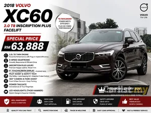 2018 Volvo XC60 2.0 T8 Twin Engine Inscription Plus SUV