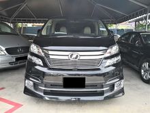 2012/15 Toyota Vellfire 3.5 V MPV #One Dato Owner #Driver Car