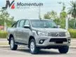 Used 2017 Toyota Hilux 2.4 G Pickup Truck (FREE WARRANTY 1 TAHUN)