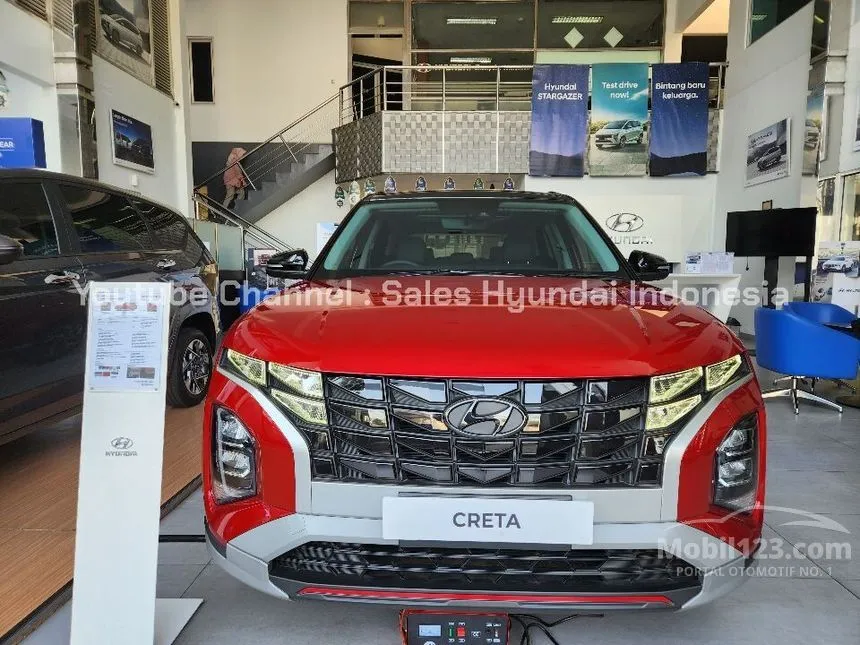 Jual Mobil Hyundai Creta 2024 Prime 1.5 di DKI Jakarta Automatic Wagon Merah Rp 399.800.000