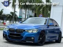 2018 BMW 330e 2.0 (A) E-DRIVE F30 LCI ORI M-SPORT HYBRID / SUNROOF / R CAMERA / SPORT RIMS FULL LEATHER / PUSHSTART KEYLES