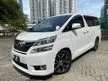 Used 2012 Toyota Vellfire 2.4 8 SEATER MPV, LOW MILEAGE, JUST BUY AND DRIVE, (GOOD CONDITION)