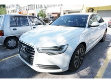 2013 Audi A6 2.0 TFSI Hybrid Sedan -- DIRECT OWNER! FREEBIES WORTH RM 800!!! -–EASYSELL–-