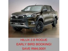 (EARLY BIRD REBATE RM4000) 2020 Toyota Hilux NEW