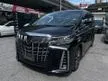 Recon 2021 Toyota Alphard 2.5 S (PROMOTION PRICE) 7 SEATER ,2 POWER DOOR ,PRE CRASH ,LKA ,REAR CAMERA UNREG - Cars for sale