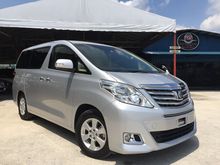 2013 TOYOTA ALPHARD 2.4 G (( JUALAN MURAH UNTUK BULAN RAMADHAN & SPECIAL OFFER FOR PUASA MONTH )), HURRY UP ! ! ! WE HAVE FEW UNIT ! ! !