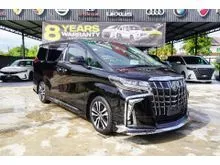 2021 Toyota Alphard 2.5 SC SUNROOF, ORIGINAL BODYKIT, ORI DRL,ACTUAL CAR SHOWN,LOW MILEAGE ORIGINAL, CHEAPEST IN MARKET