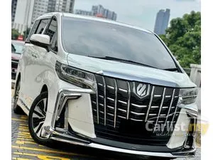 YEAR MADE 2020 TOYOTA ALPHARD 2.5 G SC MODELLISTA MPV ONE OWNER LOW MILEAGE PILOT SEAT SUNROOF JBL PREMIUM SOUND SYSTEM TWIN POWERDOOR