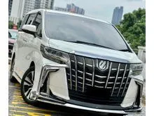 YEAR MADE 2020 TOYOTA ALPHARD 2.5 G SC MODELLISTA MPV ONE OWNER LOW MILEAGE PILOT SEAT SUNROOF JBL PREMIUM SOUND SYSTEM TWIN POWERDOOR
