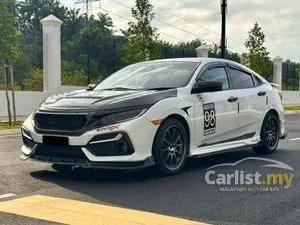 -2020 Honda CIVIC 1.5 TC-P (A) Turbo Full Services record Carbon Boonet/Sport Rim/Exhaust