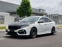 -2020 Honda CIVIC 1.5 TC-P (A) Turbo Full Services record Carbon Boonet/Sport Rim/Exhaust